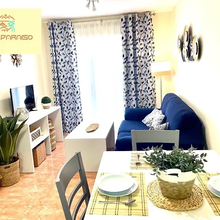 Apartamento Playa Paraíso ático Vistas Al Mar Piscina Privada Solarium Wifi Y Parking Gratuito Primera Linea De Playa *